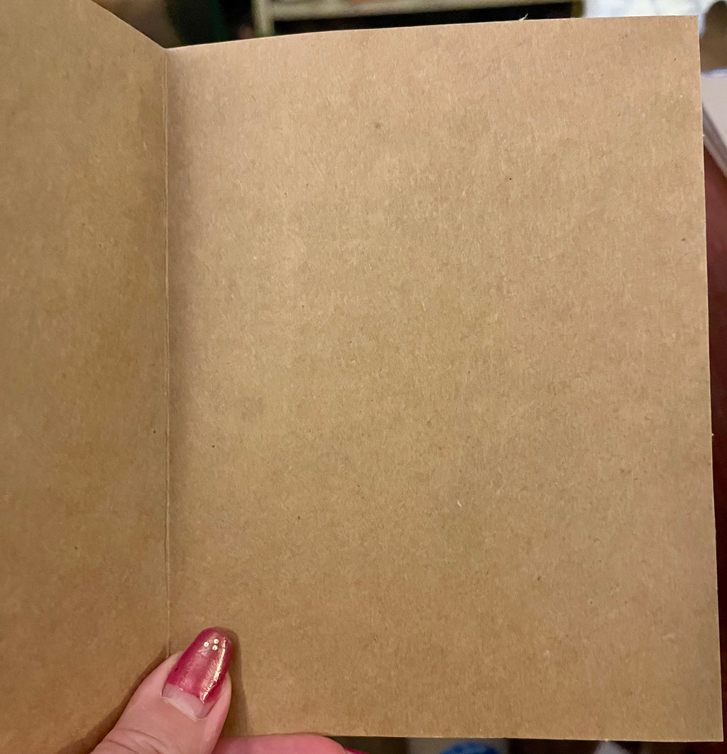 Meaning of Romance Handmade Card greeting card blank card