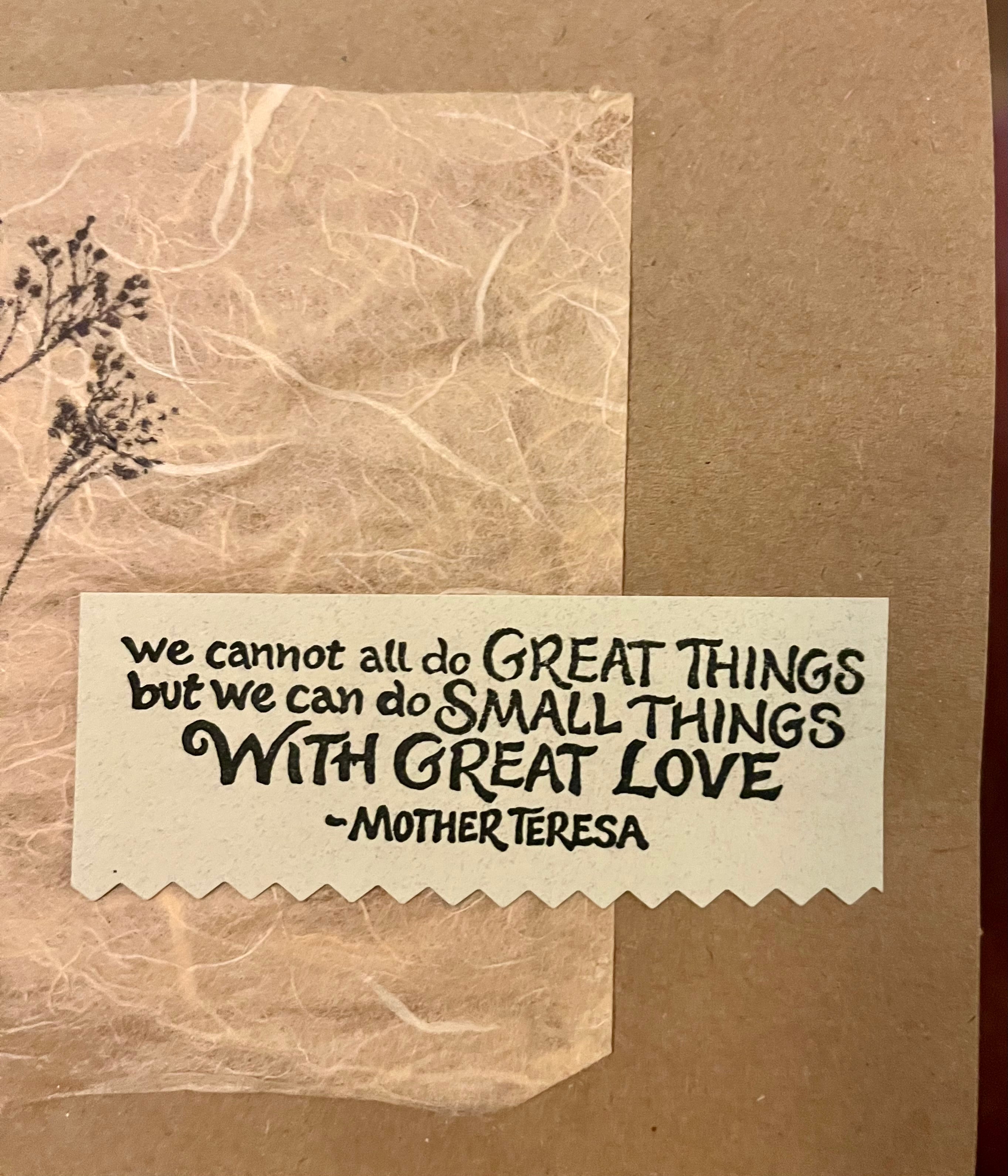 Great Love Handmade Card blank card