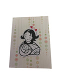 New Baby Mini Card blank card